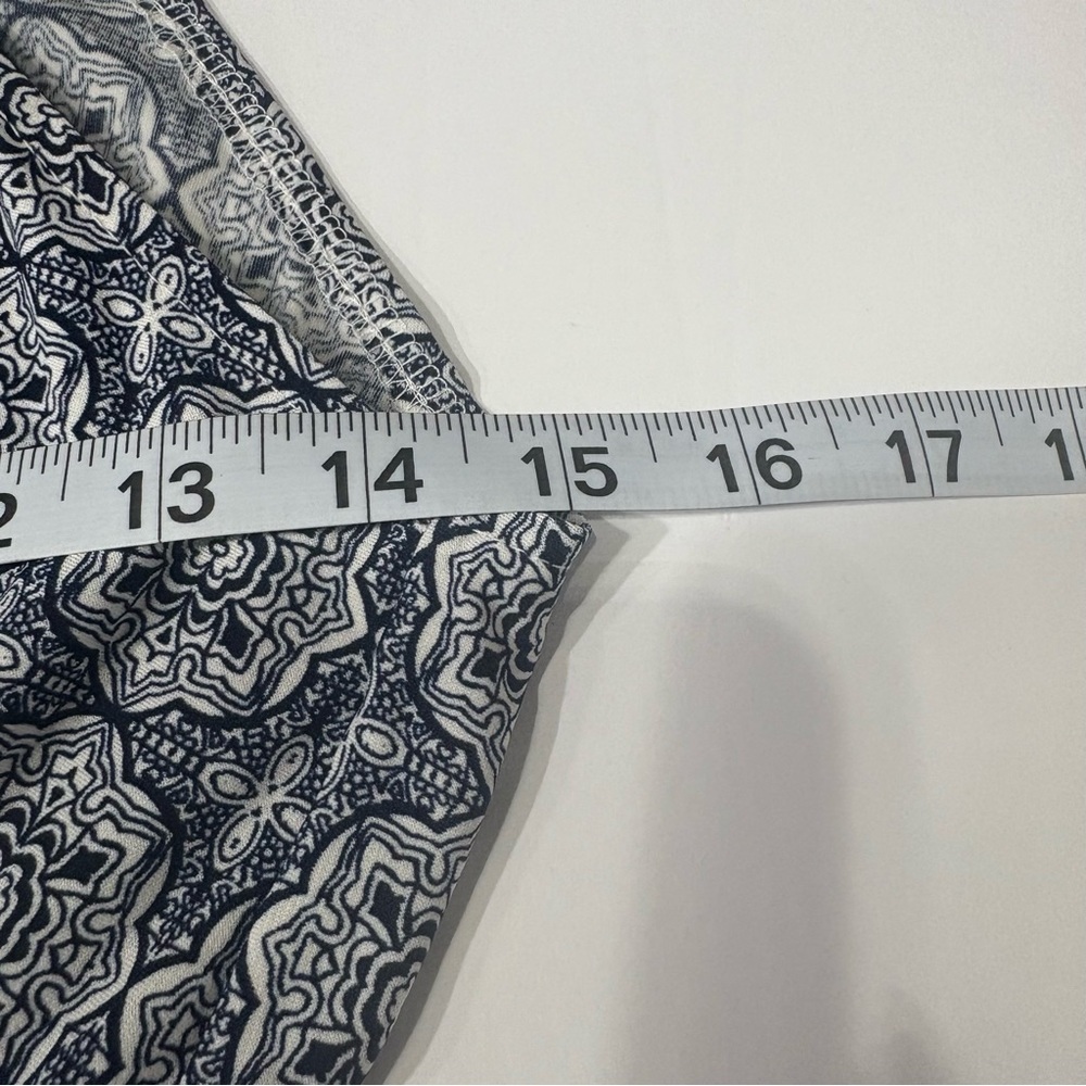 Wisp Petites Boho Maxi Dress Navy Pink Paisley Sleeveless US 2P - Picture 8 of 10